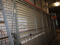 Verticale platenzaag holzher type 1265 supercut. bouwjaar 1987. breedte 530 cm en totale hoogte 280 cm - afbeelding 4 van  4