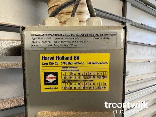 Verticale platenzaagmachine - afbeelding 5 van  7