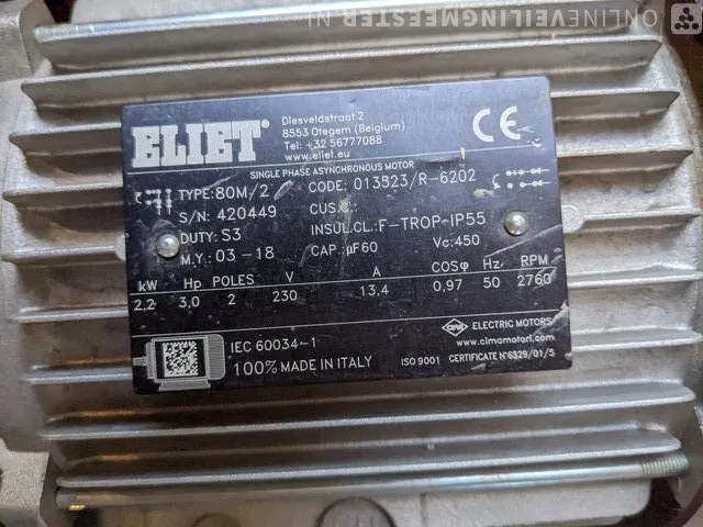 Verticuteermachine eliet, e 401 electric, bouwjaar 2018 - afbeelding 5 van  13