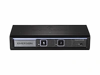 Vertiv avocent switchview desktopkvm met 2 poorten, displaypoort, audio - afbeelding 2 van  4