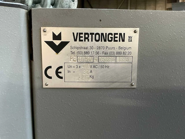 Vertongen - 1996 - pennenbank - afbeelding 6 van  16