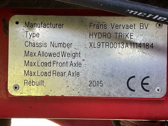 Vervaet hydro zelfrijdende sleepslang mest-trike - afbeelding 33 van  39