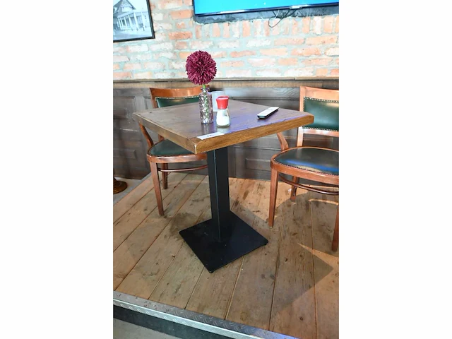 Vervoort restauranttafel inclusief 2 stoelen - afbeelding 4 van  4
