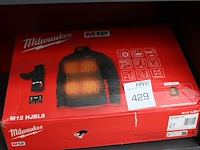 Verwarmbare jas milwaukee m12 hjbl5 maat l excl. accu en lader - afbeelding 1 van  2