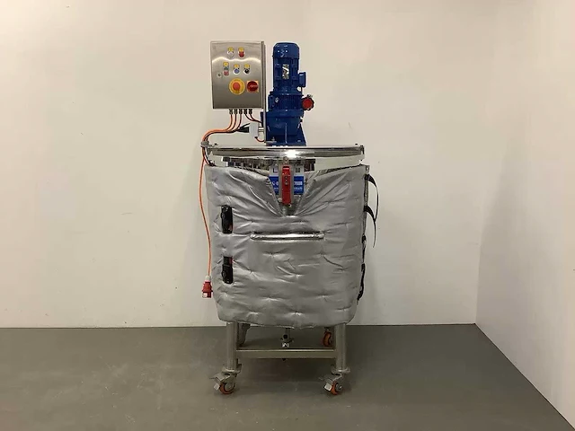 Verwarmde rvs mengtrommel - afbeelding 1 van  32
