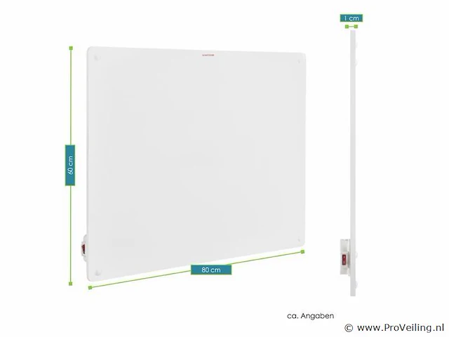 Verwarmingspaneel infrarood 550watt - afbeelding 8 van  8