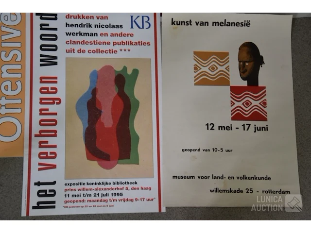 Verzameling affiches - afbeelding 4 van  6