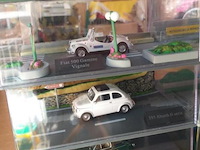 Verzameling fiat 500 modellen - klein schaal model - 10 stuks - afbeelding 3 van  5