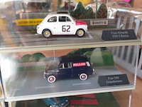 Verzameling fiat 500 modellen - klein schaal model - 10 stuks - afbeelding 4 van  5