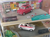 Verzameling fiat 500 modellen - klein schaal model - 10 stuks - afbeelding 5 van  5