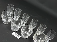 Verzameling kristallen borrelglaasjes - afbeelding 2 van  5
