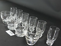 Verzameling kristallen borrelglaasjes - afbeelding 3 van  5