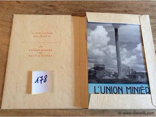Verzameling union minière - afbeelding 2 van  2