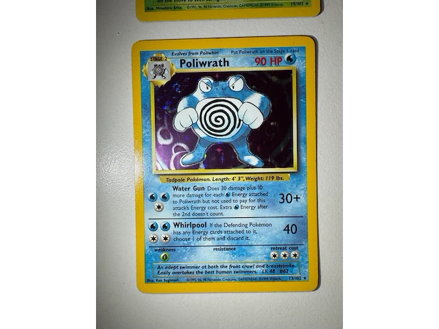 Verzameling zeldzame vintage pokémon kaarten - afbeelding 6 van  12