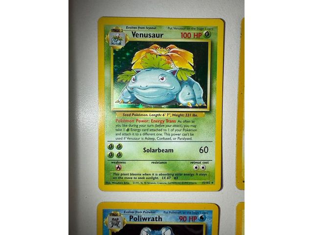Verzameling zeldzame vintage pokémon kaarten - afbeelding 8 van  12
