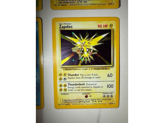 Verzameling zeldzame vintage pokémon kaarten - afbeelding 9 van  12