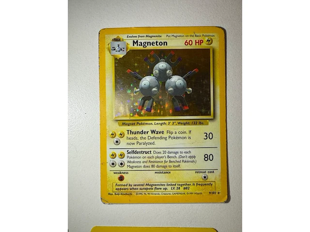 Verzameling zeldzame vintage pokémon kaarten - afbeelding 10 van  12