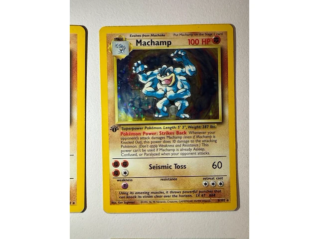 Verzameling zeldzame vintage pokémon kaarten - afbeelding 11 van  12