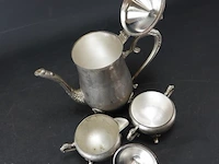 Verzilverd koffiestel - afbeelding 4 van  5