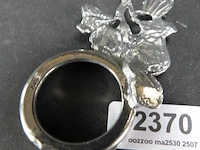 Verzilverde flessenring - afbeelding 1 van  5