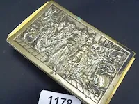 Verzilverde luciferdooshouder - afbeelding 2 van  5