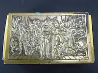 Verzilverde luciferdooshouder - afbeelding 5 van  5