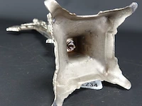Verzilverde staande crucifix - afbeelding 5 van  5