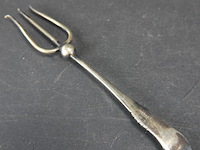 Verzilverde vork - afbeelding 2 van  3