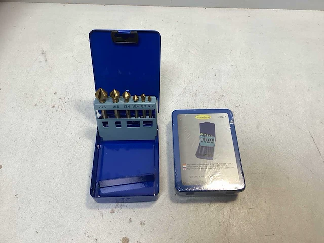 Verzinkborenset 6-delig hss(2x) - afbeelding 1 van  4