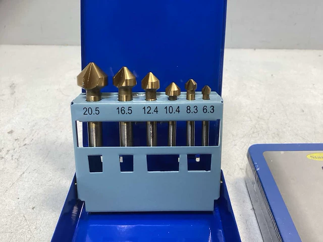 Verzinkborenset 6-delig hss(2x) - afbeelding 2 van  4