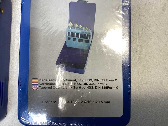 Verzinkborenset 6-delig hss(2x) - afbeelding 3 van  4