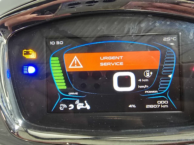Vespa - bromscooter - elletrica - electrische 45km uitvoering dxn15j - afbeelding 7 van  7