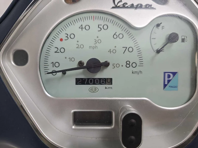 Vespa - bromscooter - lx 50 4t - 45km uitvoering d784rx - afbeelding 7 van  7