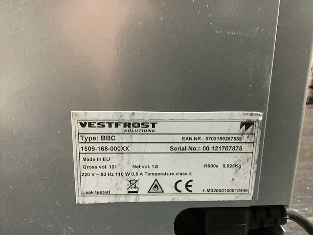 Vestfrost redbull koelkast - afbeelding 6 van  7
