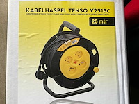 Vetec - tenso v2515c - 25 mtr - 3g x 1,5 mm - verlengkabelhaspels en -snoer - afbeelding 2 van  4