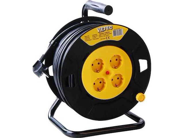 Vetec - tenso v501515c - 50 mtr - 3g x 1,5 mm2 - verlengkabelhaspels en -snoer - afbeelding 1 van  4
