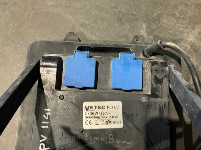 Vetec bouwlamp - afbeelding 4 van  5