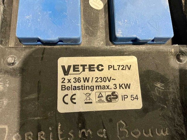Vetec bouwlamp - afbeelding 5 van  5