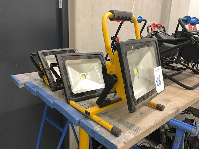 Vetec led bouwlamp (3x) - afbeelding 1 van  6