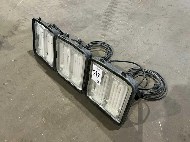 Vetec pl72/v bouwlamp (3x) - afbeelding 1 van  7