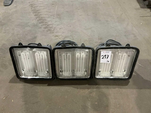 Vetec pl72/v bouwlamp (3x) - afbeelding 2 van  7