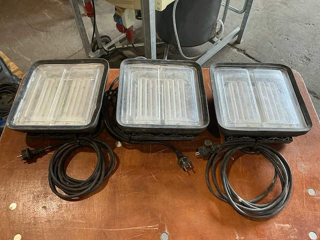 Vetec pl72/v bouwlamp / looplamp (3x) - afbeelding 1 van  9