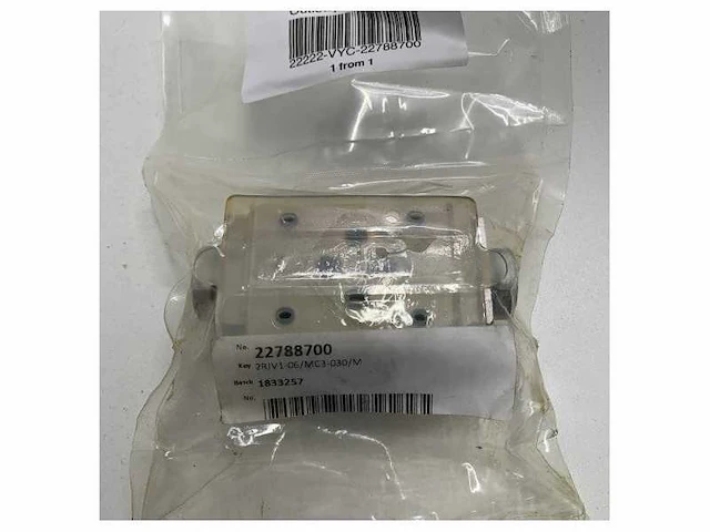 Vetus ht5198 double hydraulic control valve stainless steel - afbeelding 3 van  5