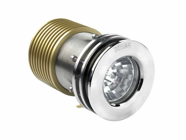Vetus solar24x underwater light 24v xenon stainless steel truhull - afbeelding 1 van  6