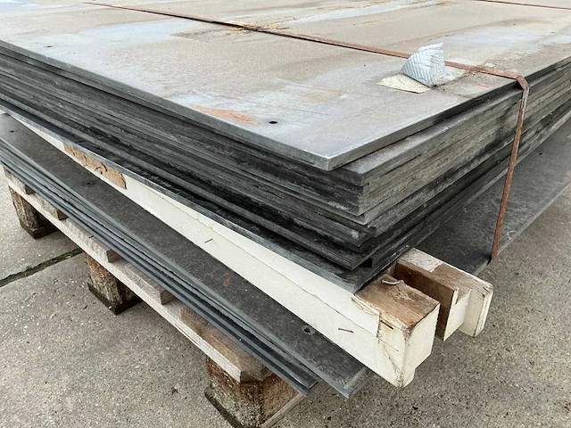 Vezel cement plaat (1,19x0,87 mtr) (30x) - afbeelding 2 van  10