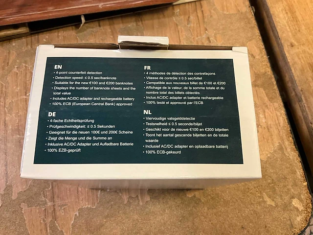 Vg100 geldtester - afbeelding 3 van  4