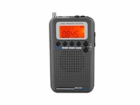 Vhf-radio, draagbare radio-ontvanger in de vliegtuigband - (zwart) - afbeelding 1 van  1