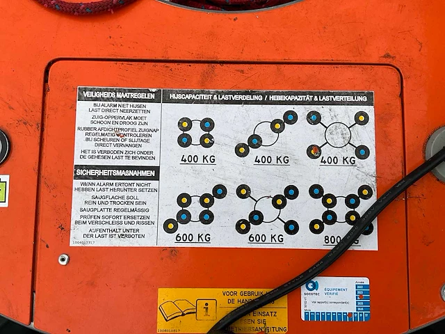Viavac gbx2800 vacuümheffer - afbeelding 9 van  9