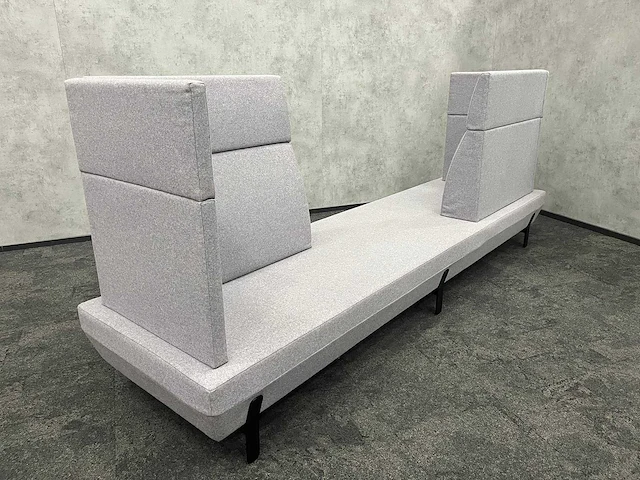 Viccarbe platform - design sofa - grijs - afbeelding 3 van  11