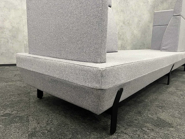 Viccarbe platform - design sofa - grijs - afbeelding 5 van  11